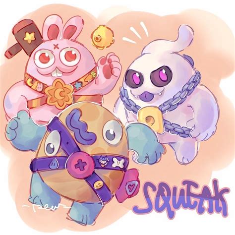 Brawl Stars Squeak Art