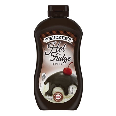 Smucker S Microwaveable Hot Fudge Topping Oz G