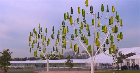 This Nature Inspired Wind Turbine Is Shaped Like A Tree Wind Turbine