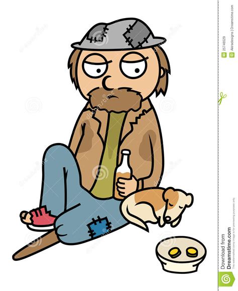 Homeless man clipart - Clipground