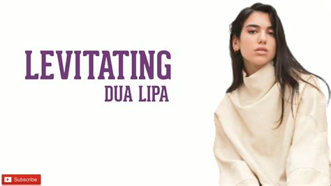 Levitating Dua Lipa Lyrics YouTube