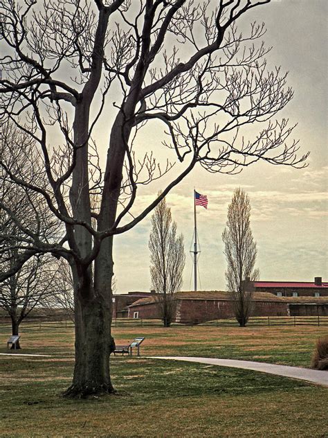 American Flag at Fort McHenry Photograph by Bill Swartwout