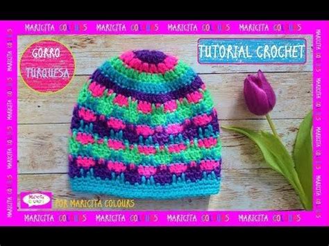 C Mo Tejer Gorro Ca Do Punto Abanico A Crochet Ykita Todas Las Tallas