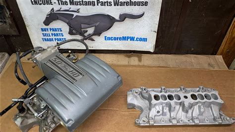 The Cleanest Foxbody Ford Mustang L Upper Lower Intake Manifolds