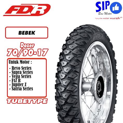 Ban Motor Bebek Fdr Dozer Ring Tubetype Lazada Indonesia