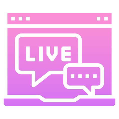 Linector Gradient Live Chat Icon