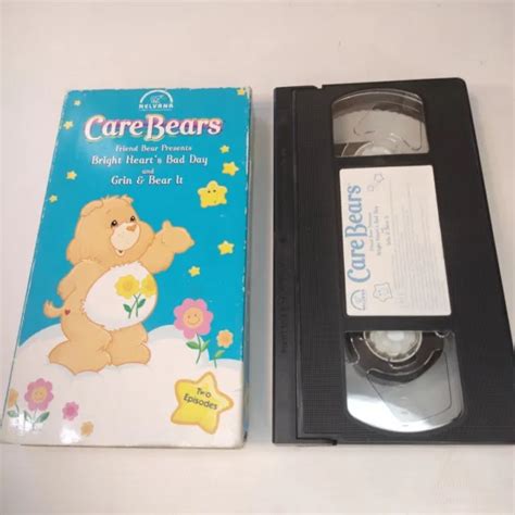 CARE BEARS FRIEND Bear Presents Bright Hearts Bad Day Grin Bear It