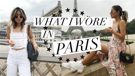 What I Wore In Paris Fall Outfit Ideas Youtube