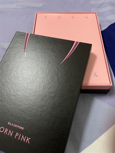 Blackpink 2nd Album Born Pink Box Set Ver Pink Ver Hobbies