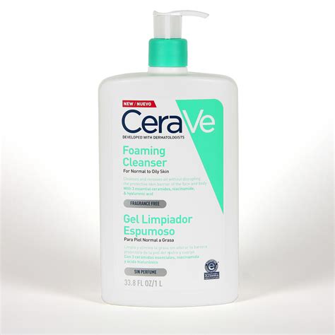 CeraVe Gel Limpiador espumoso familiar 1000 ml Farmacia Jiménez