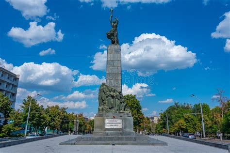 Chisinau Moldova August 23 2023 Monument To The Heroes Of Th