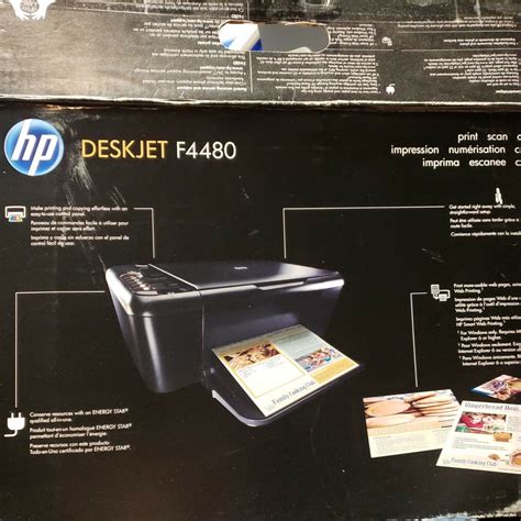 Hp Deskjet F4480 All In One Inkjet Printer 884420478355 Ebay