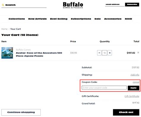 Buffalo Games Promo Codes Off In December