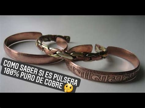 Pulsera De Cobre Como Saber Si Es Puro Beneficios En La Salud