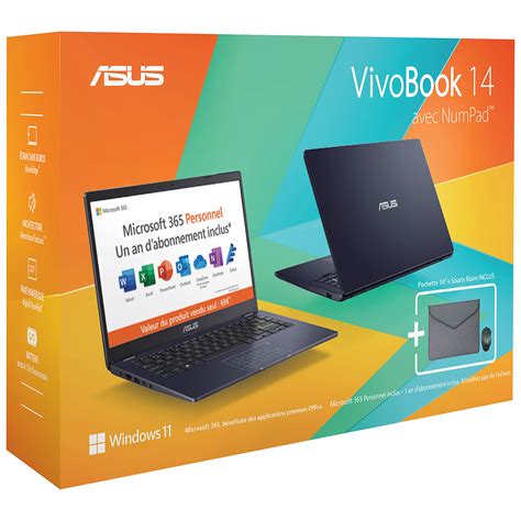 Asus Vivobook Go E Ma Ek Ws Avec Numpad Pc Portable