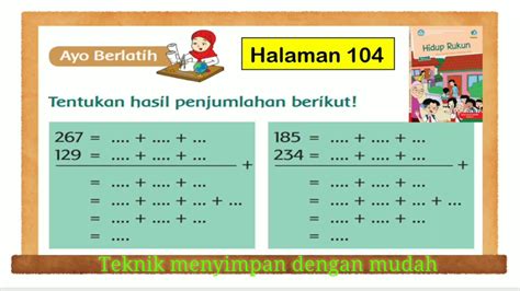 Soal Penjumlahan Dan Pengurangan Bersusun Kelas 2 Sd Contoh File Guru