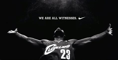 Nike WE ARE ALL WITNESSES poster available for purchase | NIKE LEBRON - LeBron James Shoes