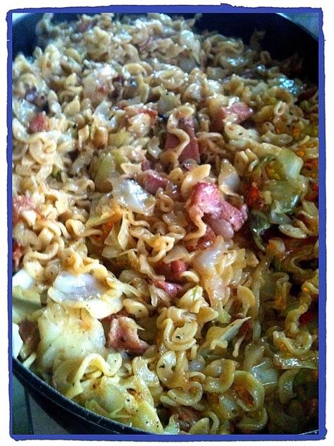 Ham Bacon Cabbage Spaetzle Casserole Recipe