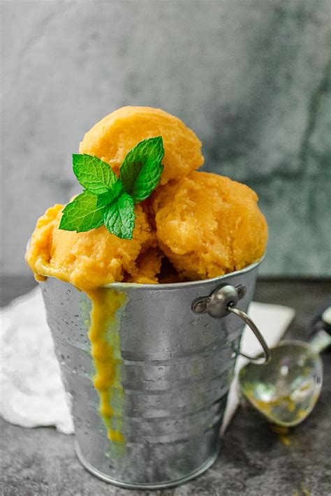 Sorbet La Mangue Sans Sorbeti Re