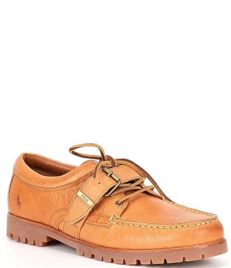 Polo Ralph Lauren Mens Leather Ranger Shoes Dillards