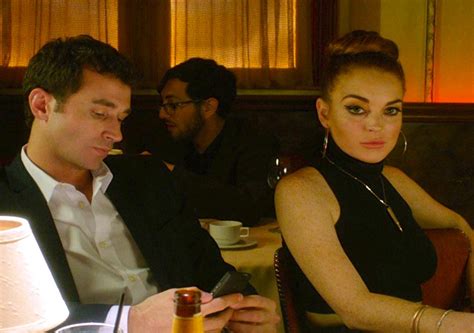 Lindsay Lohan Looks Spooked By James Deen In New Poster For Paul