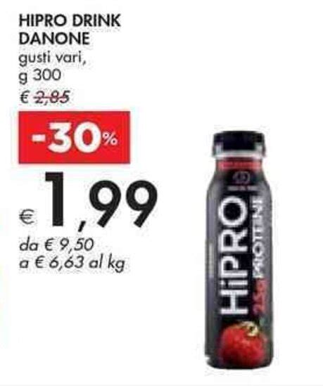 Danone HiPRO Drink 300 G Offerta Di Bennet