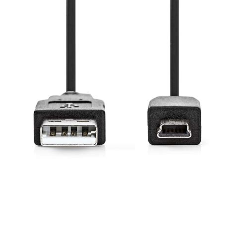 Cable USB USB 2 0 USB A Macho USB Mini B 5 Pin Macho 480 Mbps