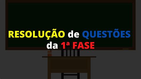 1ª Fase XXXIV OAB Aulão de resolução de questões YouTube