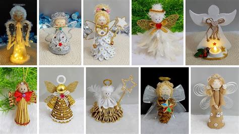 Easy Angel Making Idea With Simple Materials Part Diy