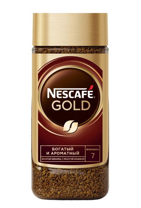 Кофе "NESCAFE Gold" 95г. банка - купить с доставкой по Москве и области