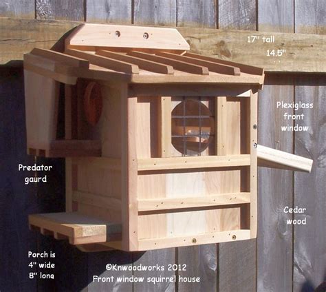 Squirrel Feeder Diy Squirrel Home Bird Feeder Plans Bird House