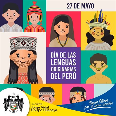 Día De Las Lenguas Originarias Del Perú Municipalidad De Santo