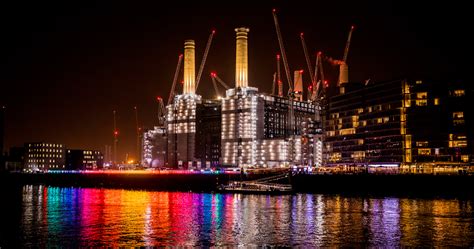 Light installations debut at London’s Battersea Power Station - identity