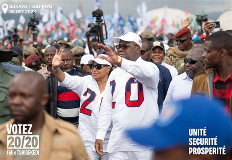 Campagne Lectorale F Lix Tshisekedi Arrive Finalement Ce Lundi