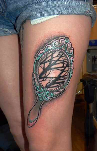 Mirror Tattoo Designs, Ideas and Meaning | Tattoos For You