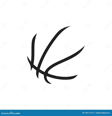 Basketball Ball Abstract Stock Vector Illustration Of Activity 199171741
