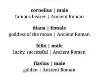 24 Ancient roman names ideas | names, name inspiration, fantasy names