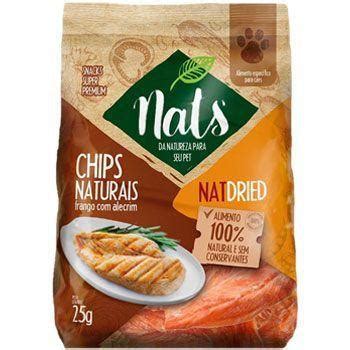 Chips Naturais De Frango Alecrim Para C Es G Natdried Nats