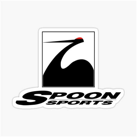 Spoon Sports Sticker For Sale By Wifidonink Redbubble