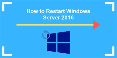 How To Restart Windows Server 2016 3 Commands To Reboot