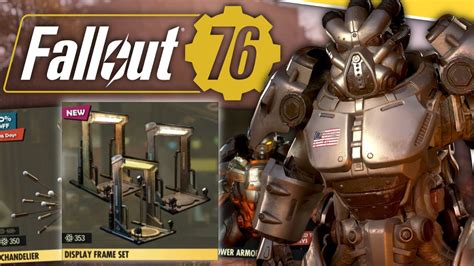 Fallout 76 Atomic Shop Update Power Armor Display Set More YouTube