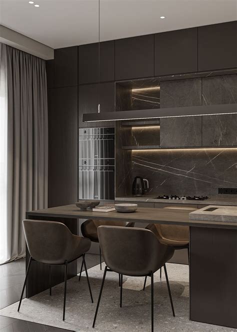 How To Relish The Richness Of Dark Interior Design In Kitchen