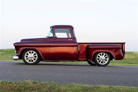 Todd Pearces Vibrant 1955 Chevy Pickup Hot Rod Network