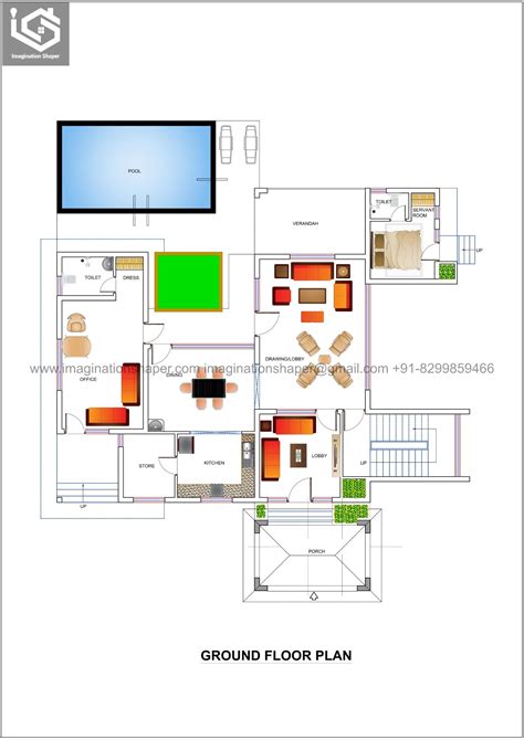 House Plans Kerala Customized Designs By Professionals Imagination Shaper