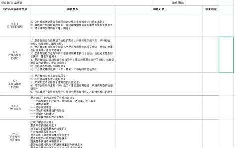 Iso9001内审：对质量部和其它部门怎么进行审核？ 六西格玛考试学习视频课程考试题目一站式平台