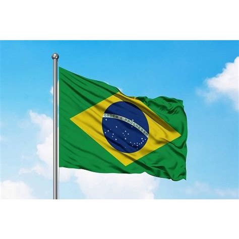 Jual Bendera Negara Brasil Brazil Berkualitas Berbagai Ukuran Shopee