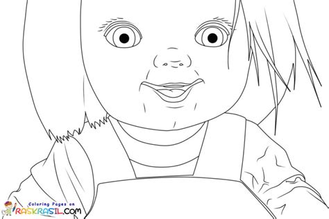 Coloriage Chucky Imprimer