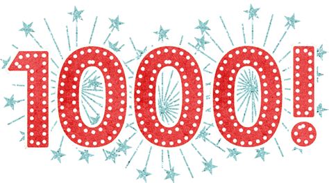 1,000 Posts