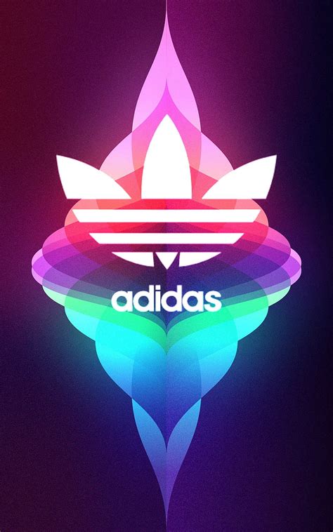 Pink Adidas Logo Wallpaper