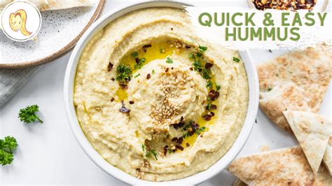 Quick And Easy Classic Hummus Plant Based Vegan Healthy Youtube